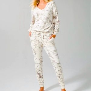 Soma Velour Lounge Set 2 Piece Set